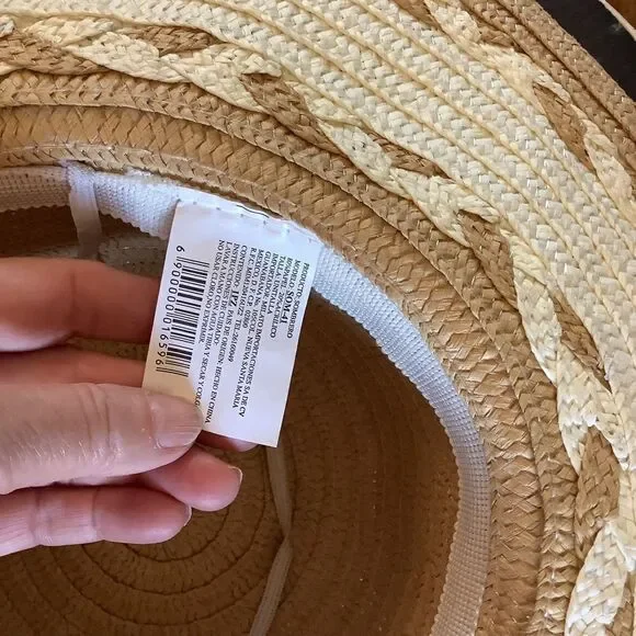 ‎Straw WideBrim Hat  🌺🌷❤️ - Picture 5 of 5